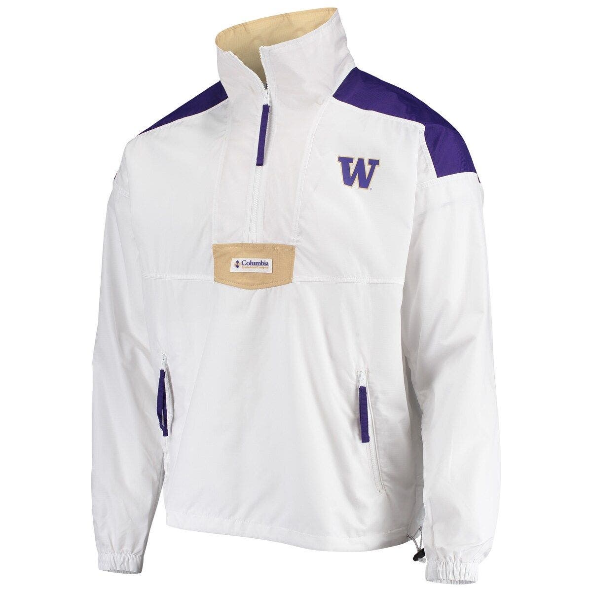 Mens White Washington Huskies Santa Ana Anorak Quarter-Zip Jacket at Nordstrom Nordstrom Men Clothing Jackets Anoraks 