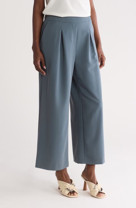 Cropped Wide Leg Pants