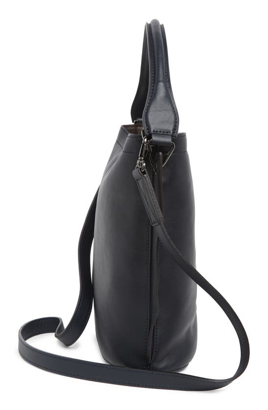 Longchamp 3d Leather Crossbody Hobo In Midnight Blue ModeSens