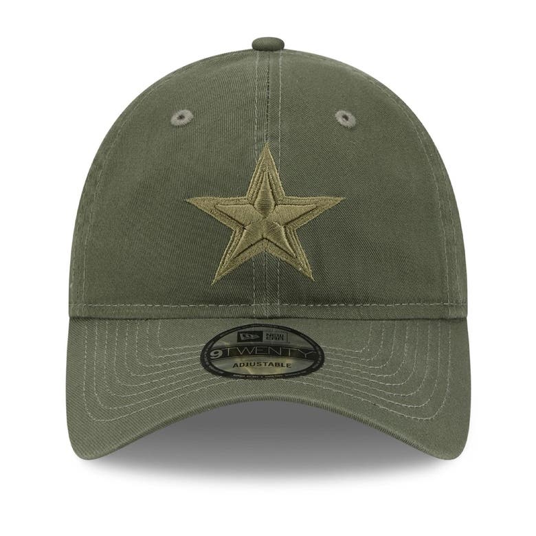 Dallas Cowboys New Era 2022 Salute To Service 9TWENTY Adjustable Hat - Black