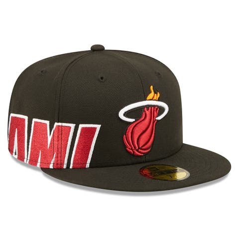 Men's Mitchell & Ness Heather Gray Miami Heat Hardwood Classics 2.0 Snapback Hat