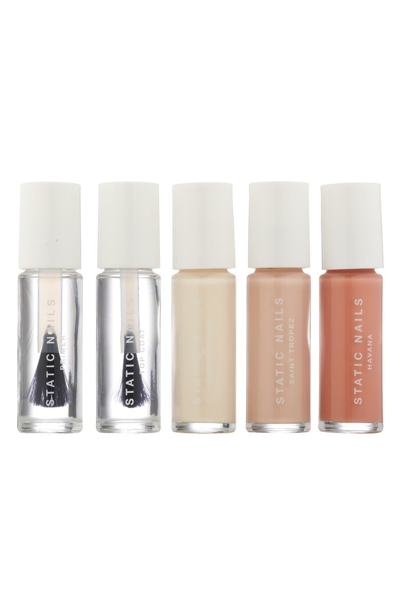 STATIC NAILS When in Havana Nail Color Set (Nordstrom Exclusive) USD $60 Value, Main, color, BEIGE
