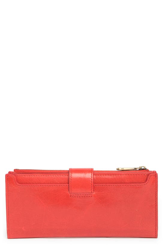 HOBO DUNN LEATHER CONTINENTAL WALLET