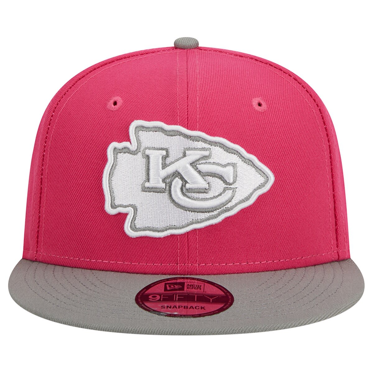 New Era Men's New Era Pink/Gray Kansas City Chiefs 2-Tone Color Pack ...