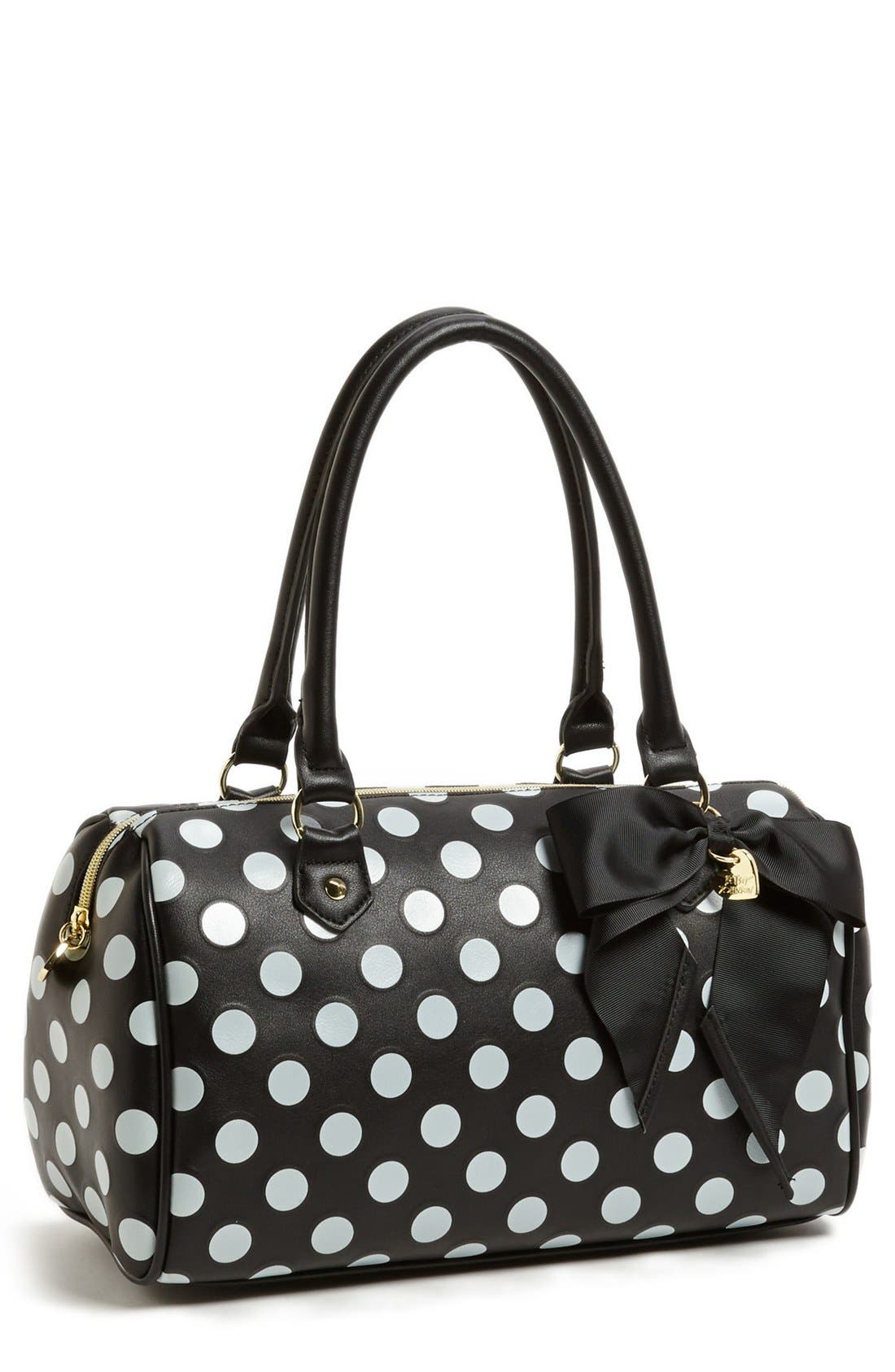 Polka dot satchel Clearance