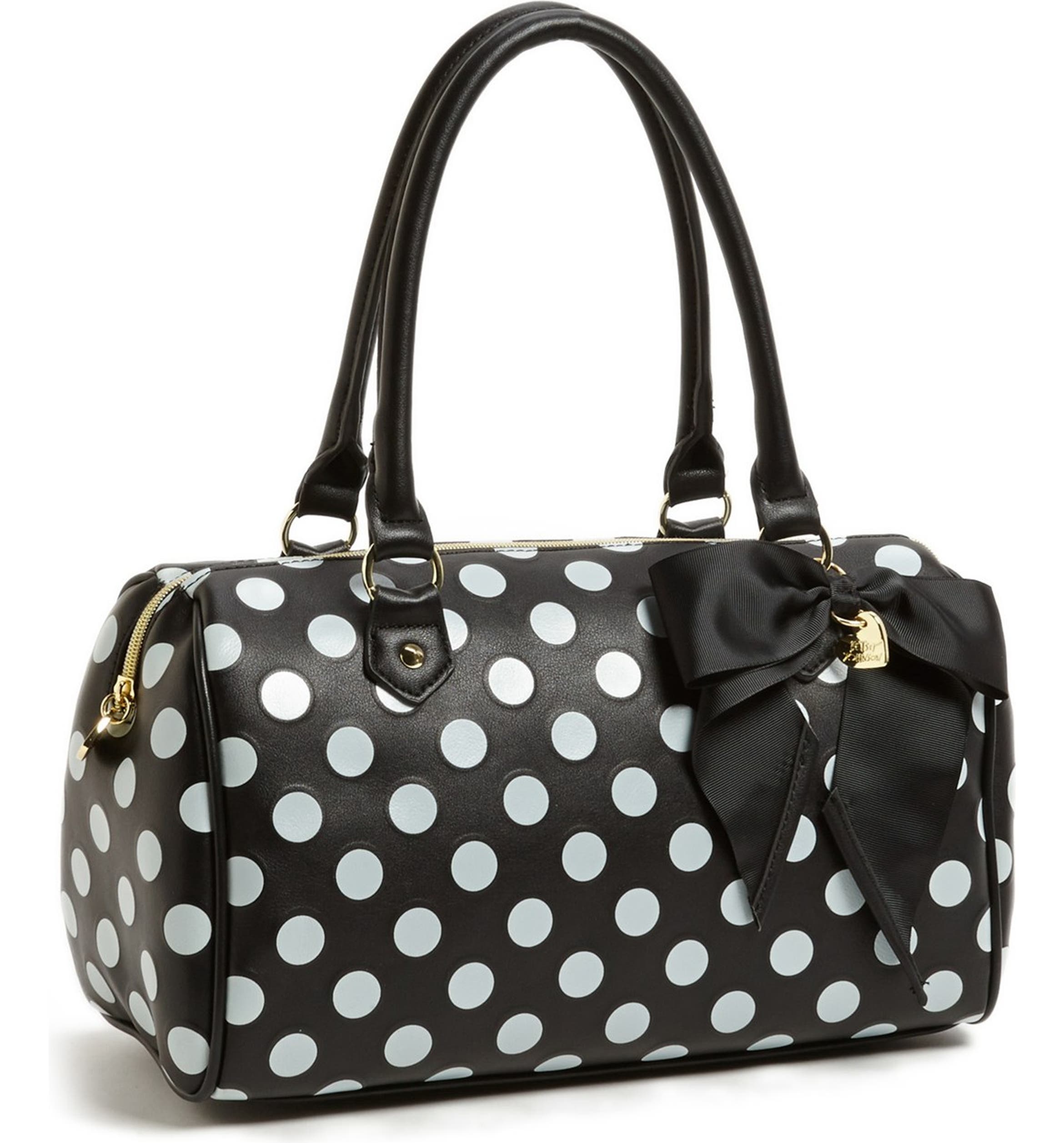 Betsey Johnson Polka Dot Satchel | Nordstrom