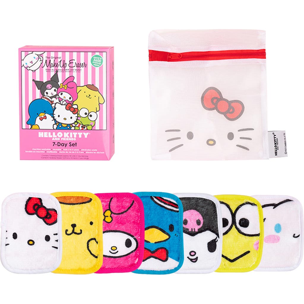 The Original Makeup Eraser X Hello Kitty® & Friends 7-day Set