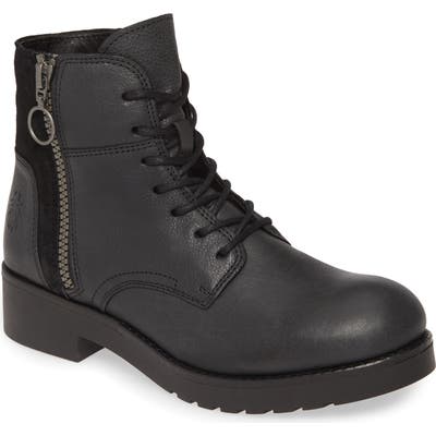 Fly London Buna Water Resistant Bootie - Black