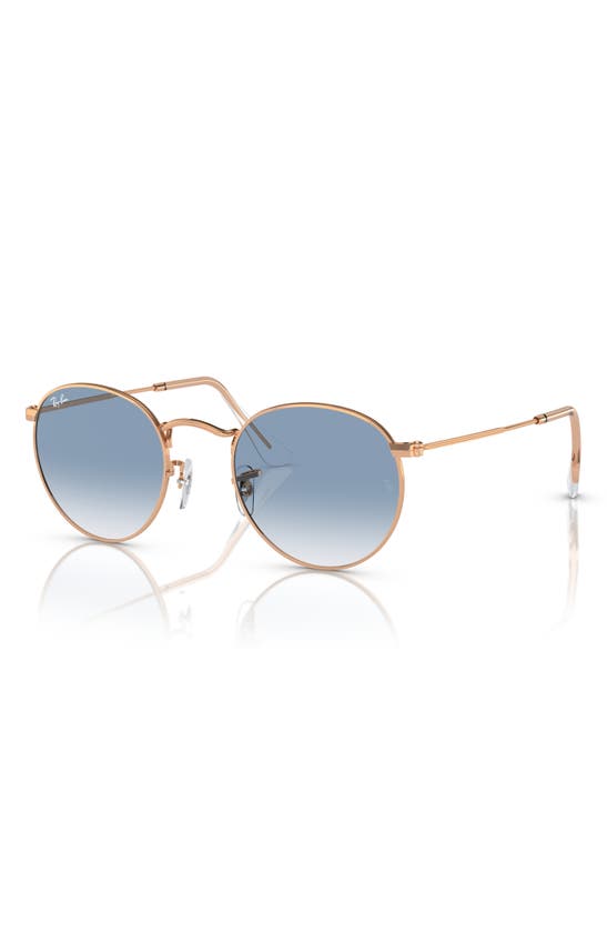 Shop Ray Ban Ray-ban Icons 50mm Retro Sunglasses In Rose Gold