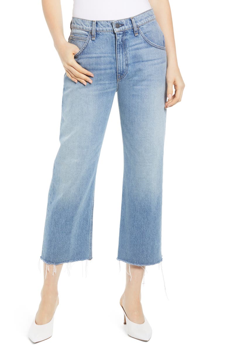 Hudson Jeans Sloane High Waist Crop Baggy Jeans | Nordstrom