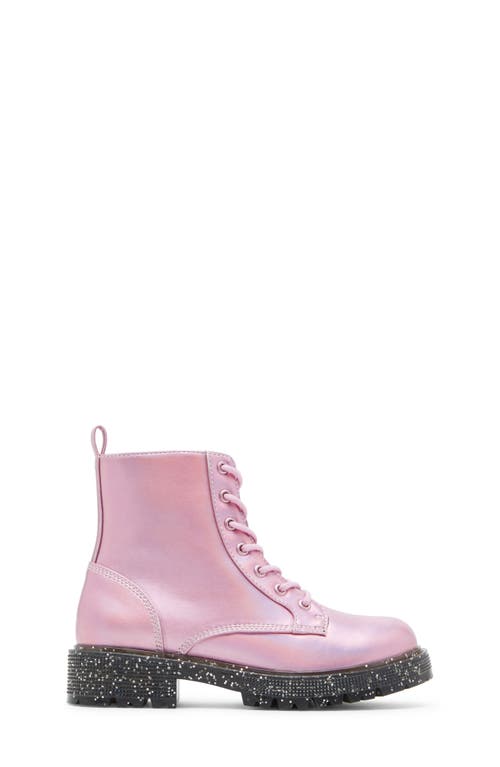 Shop Steve Madden Jtaurus Combat Boot In Pink