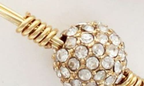 Olivia Welles Alissa Layered Bracelet In Gold/mint