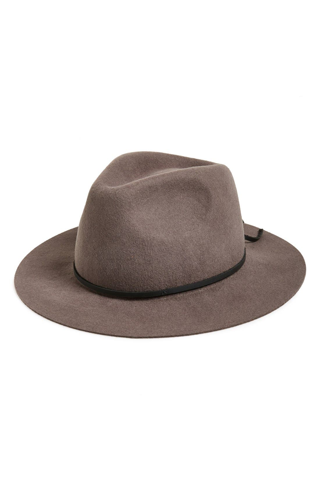 wesley wool fedora