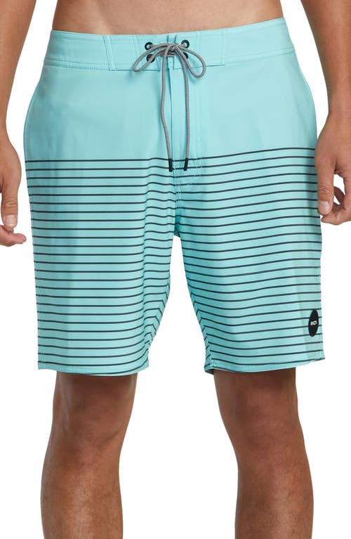RVCA Current Stripe Water Repellent Board Shorts at Nordstrom,
