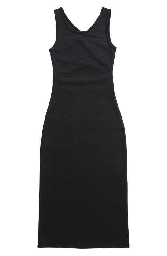 Roxy Juniors' Good Keepsake Cutout-back Midi Dress In Anthracite