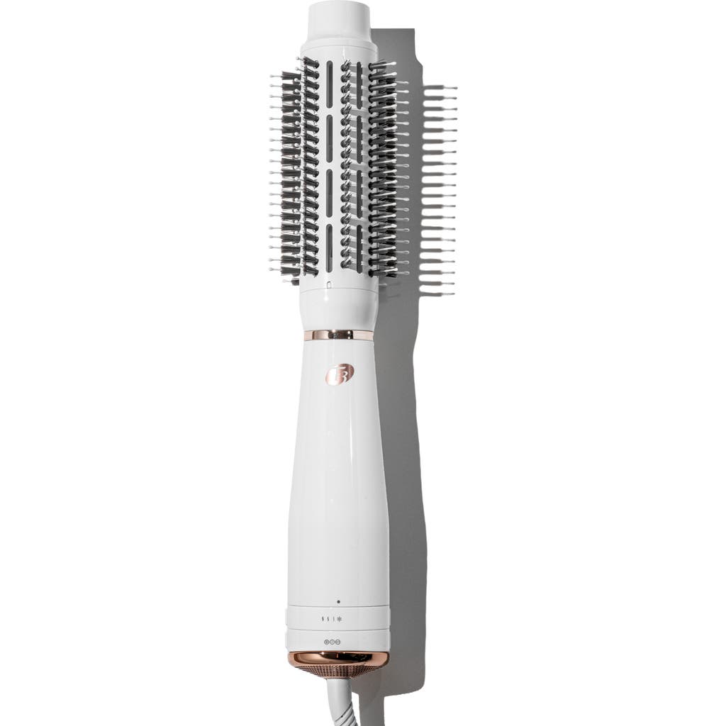 T3 Airebrush Round One-step Volumizing Hair Dryer Brush In White