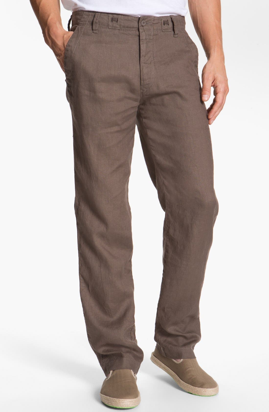 hugo boss linen pants