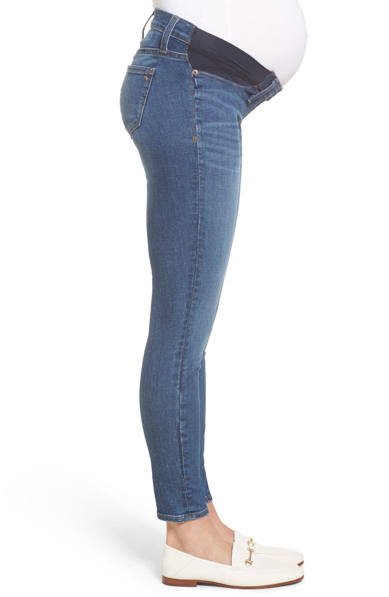 Maternity Skinny Jeans, Alternate, color, 400