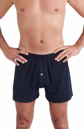 SAXX Temp™ Cooling Hydro Liner Stretch Boxer Briefs - Men's Boxers in Black