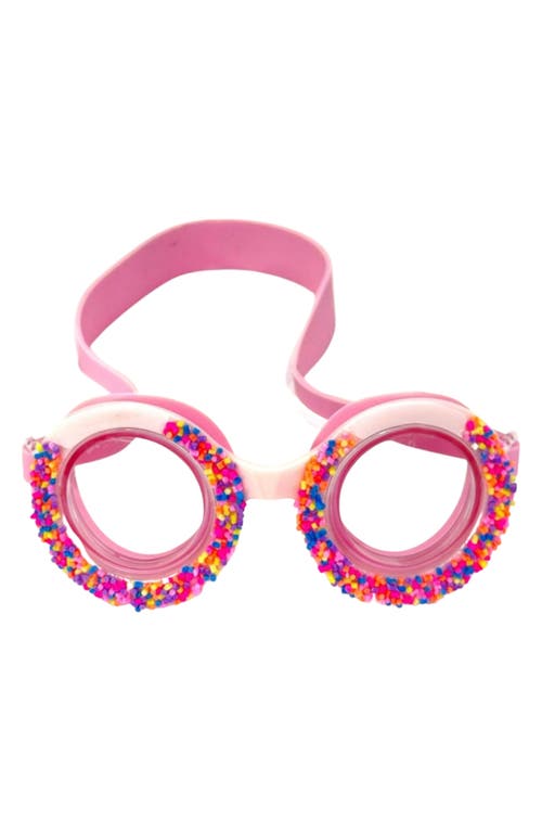 GlamBaby Kids' Confetti Swim Goggles in Pink Multi at Nordstrom