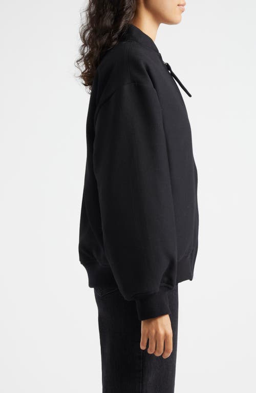 Shop Marimekko Monumentti Wool Bomber In Black