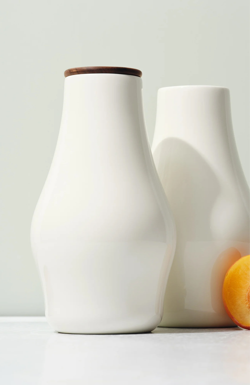 Fors Studio Carafe & Cup Set In White