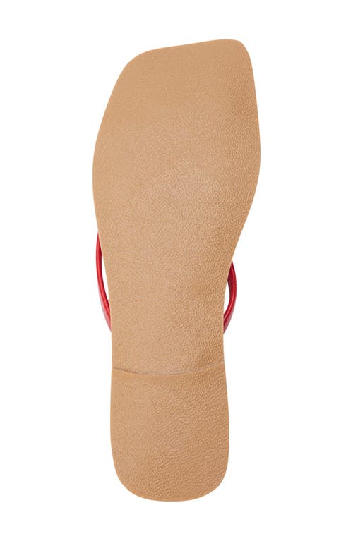 Beach By Matisse Bungalow Flip Flop In Red