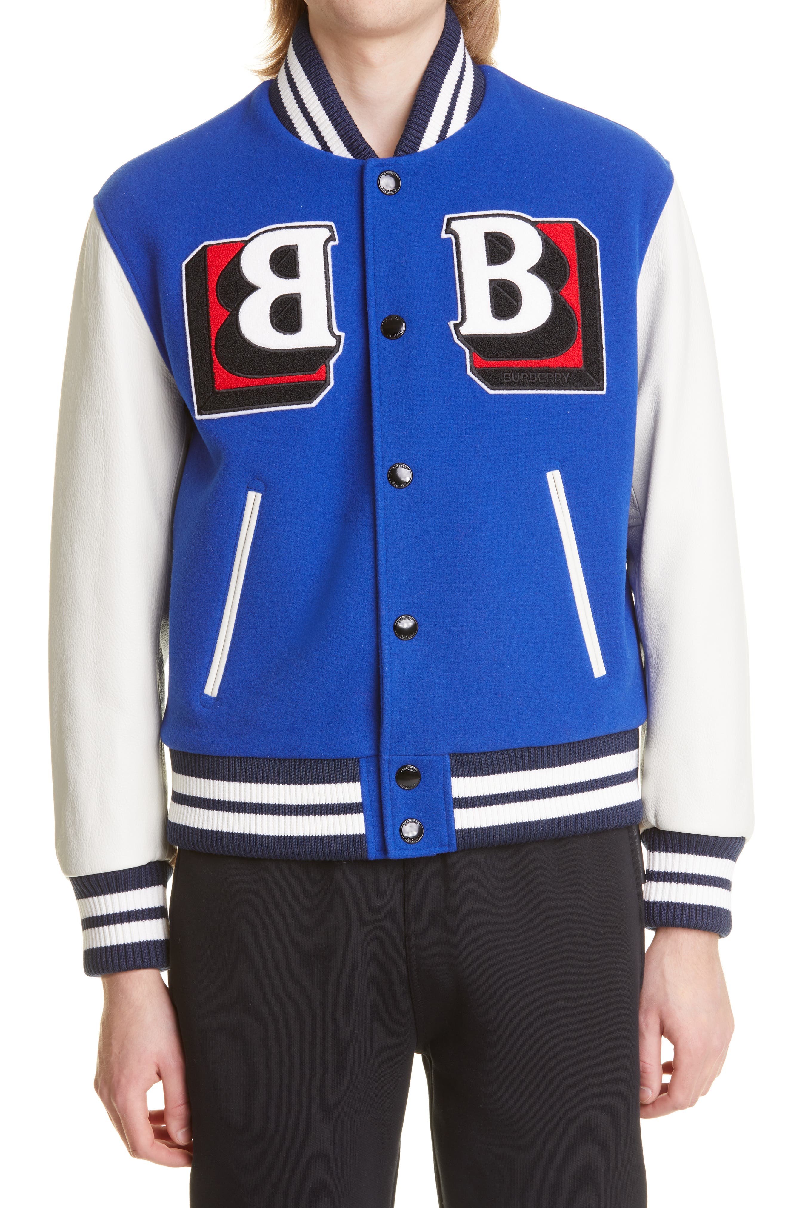 varsity jacket burberry