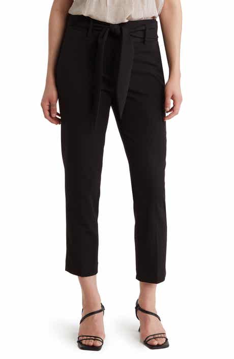 Buy Threadbare Black Slim Fit Ladies Stretch Ponte Trousers from