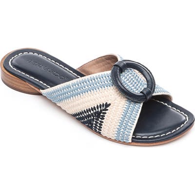 Bernardo Footwear Tay Slide Sandal, Blue
