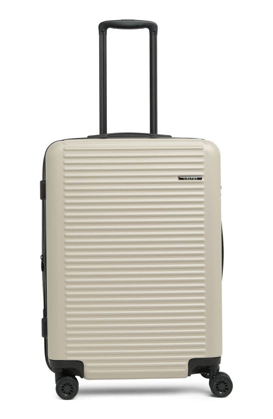 Shop Calpak 25-inch Tustin Spinner Luggage In Taupe
