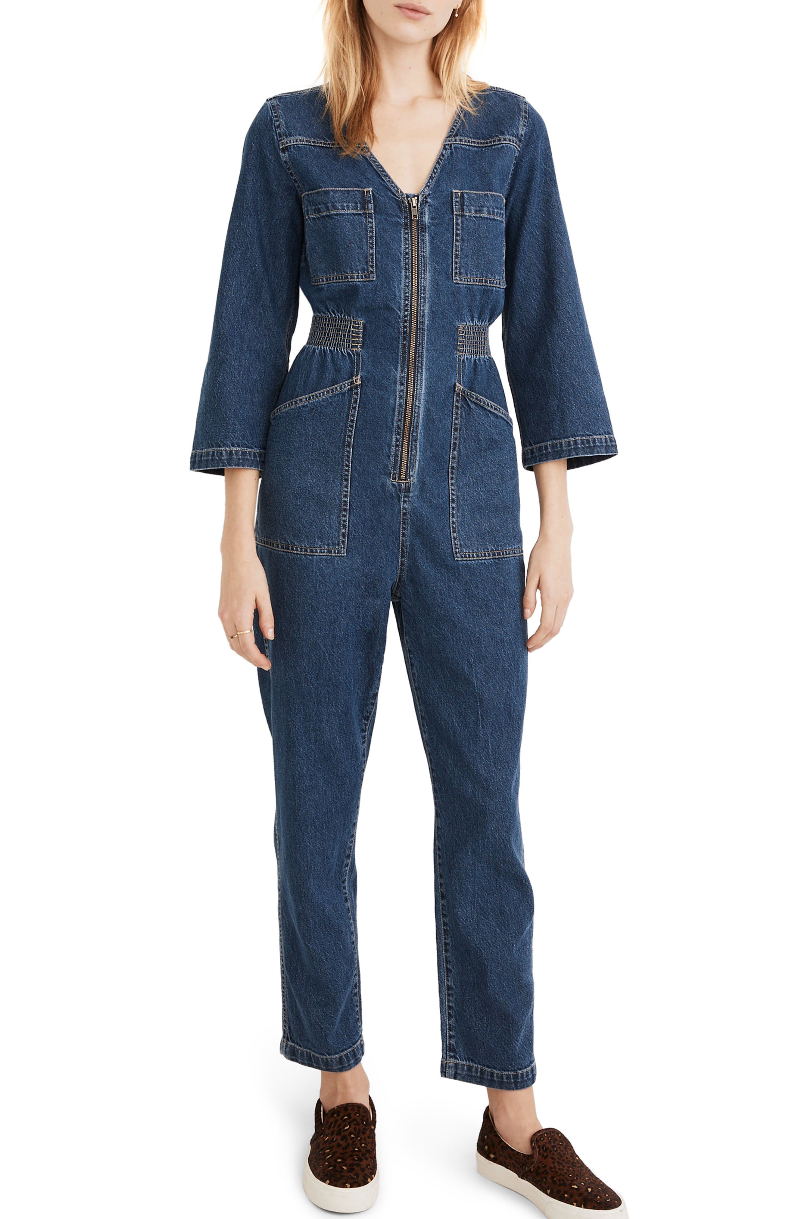 madewell denim jumper