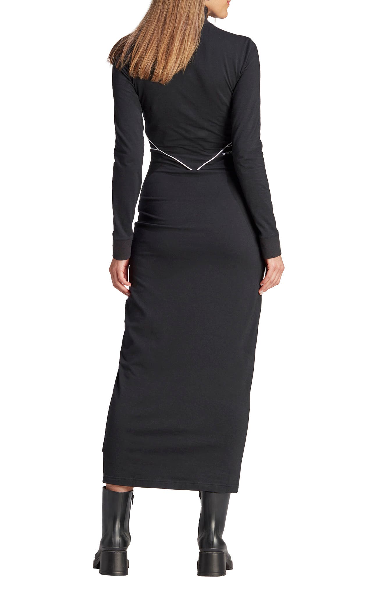 chinese dress ladies adidas Originals Adicolor Classics Long Sleeve Dress main image 1