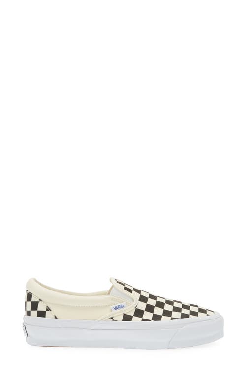 Shop Vans Reissue '98 Premium Classic Sneaker In Lx Checkerboard Black/white