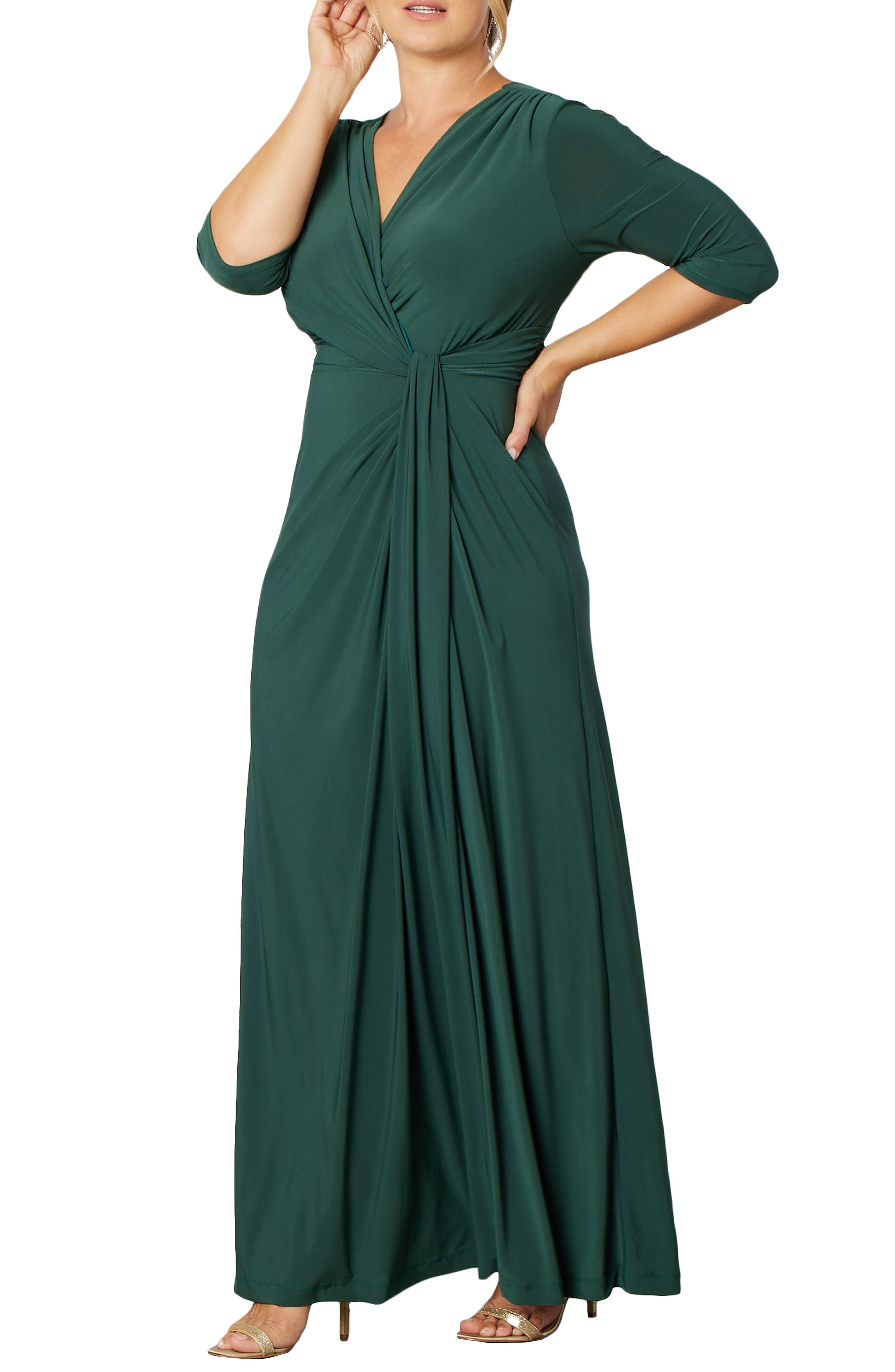 キヨナ レディース ワンピース トップス Romanced By Moonlight Glitter A-Line Jersey Gown EVENING STAR ワンピース | shaktiman.be