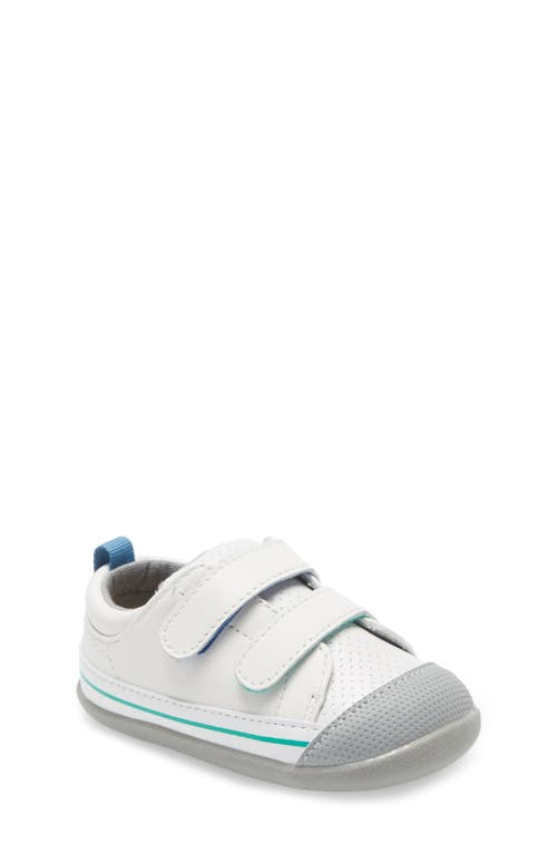 See Kai Run Waylon Sneaker in White at Nordstrom, Size 3 M