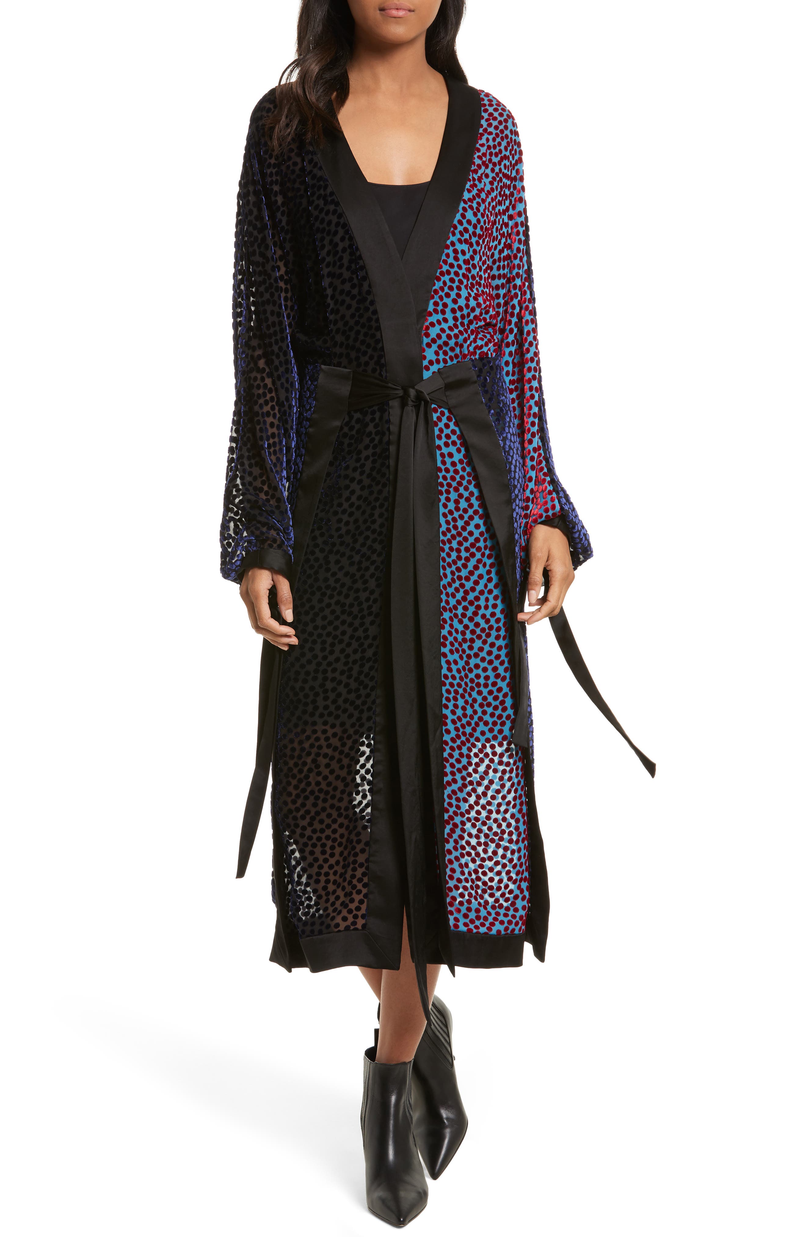 dvf kimono dress