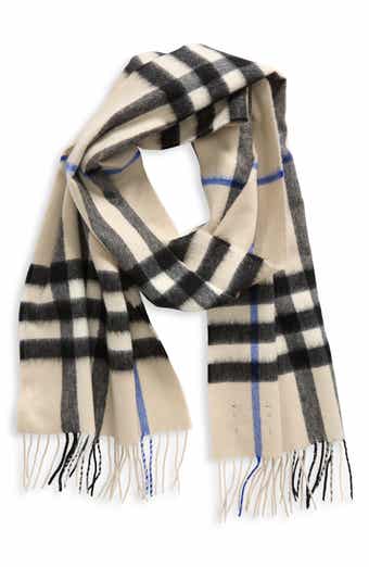 Giant icon check cashmere scarf online
