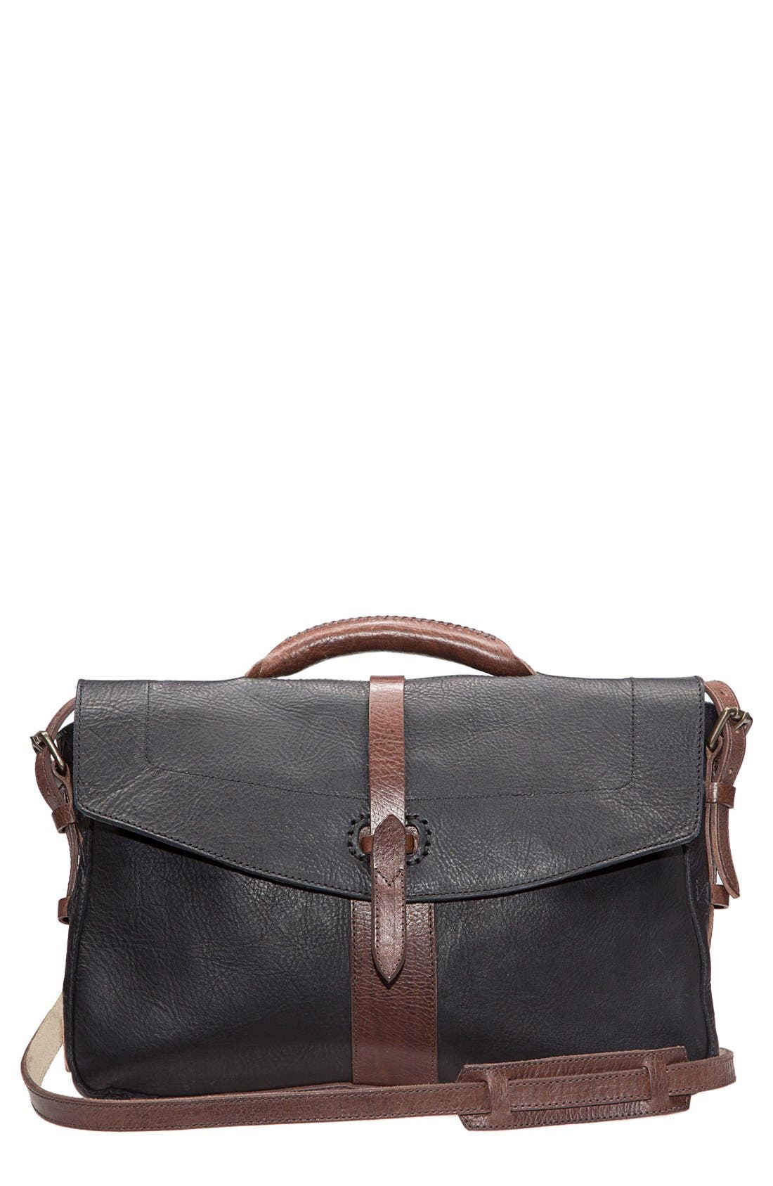 Will Leather Goods 'Brandon' Leather Messenger Bag Nordstrom