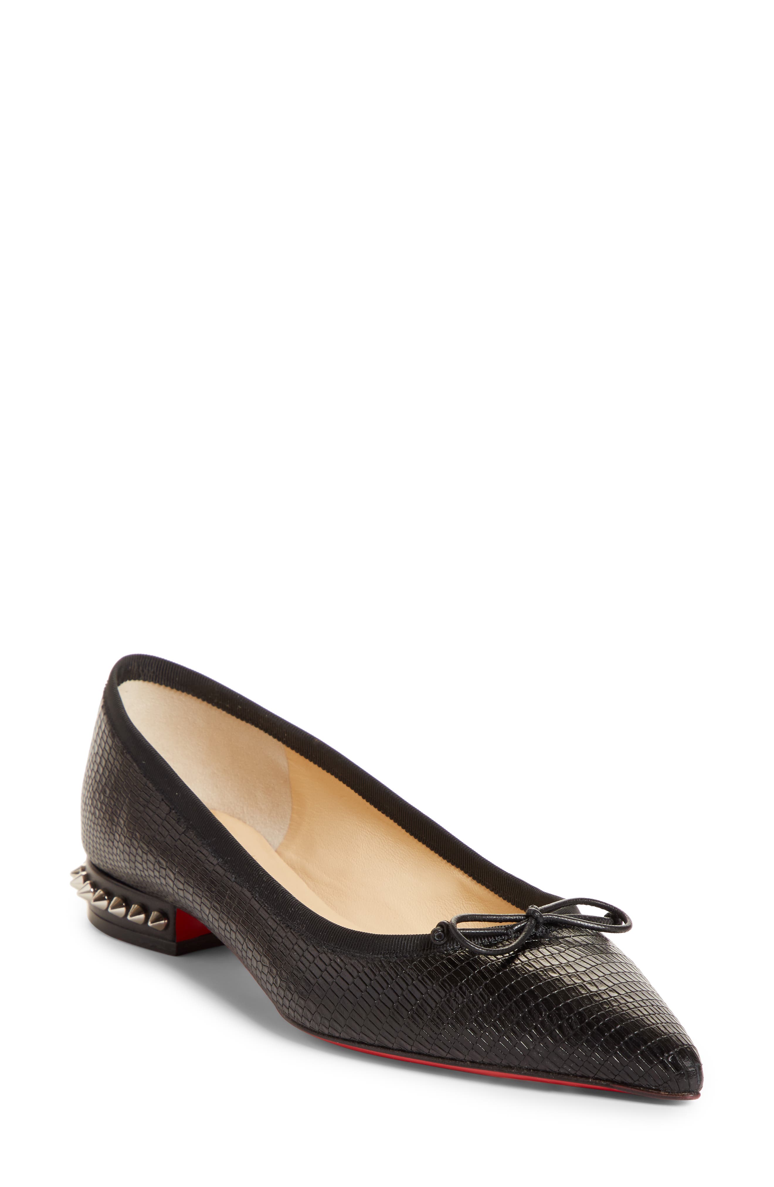 louboutin flats nordstrom