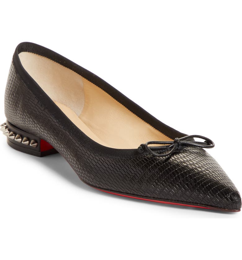 Christian Louboutin Spike Heel Flat (Women) | Nordstrom