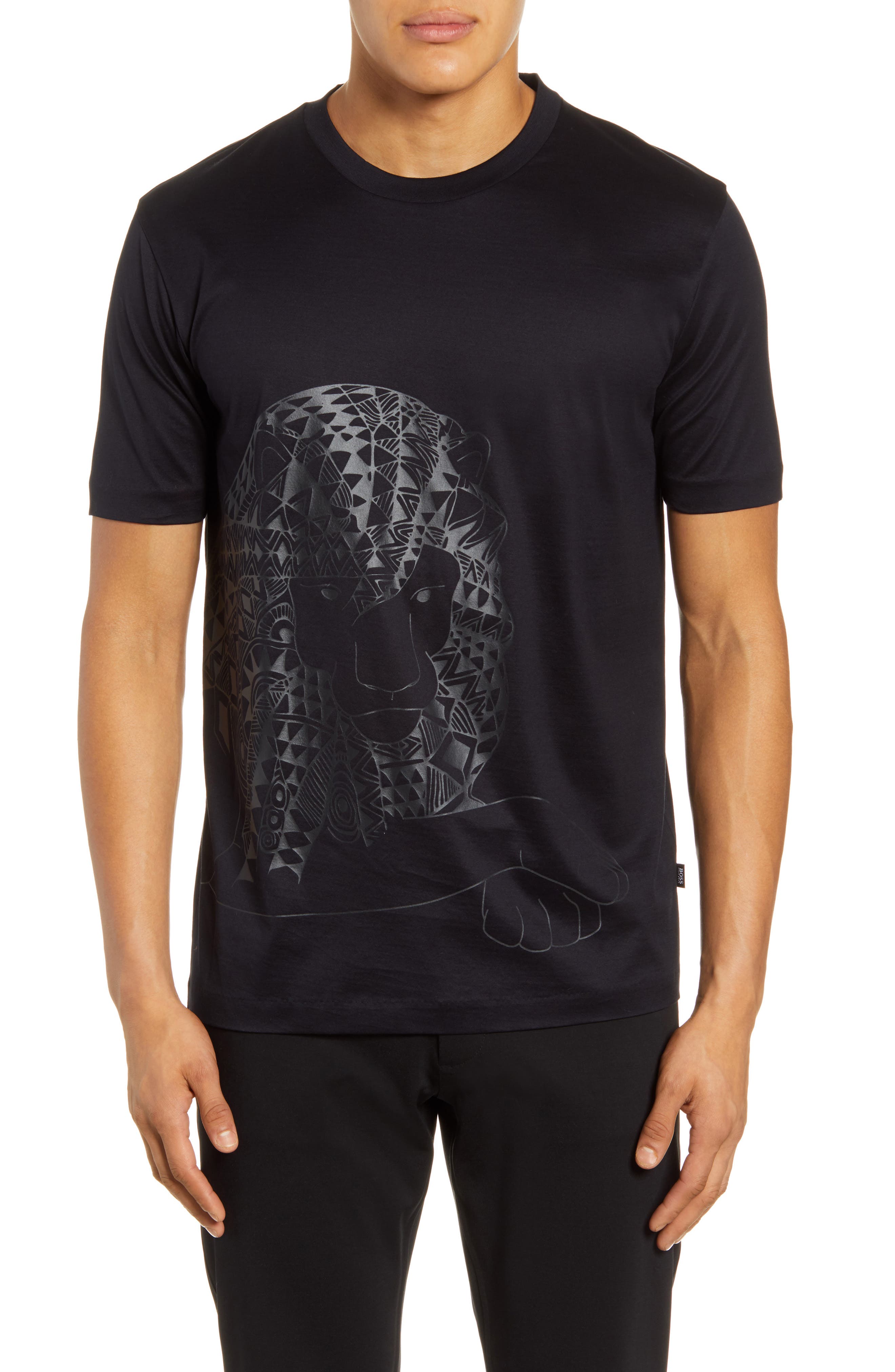 hugo boss lion t shirt