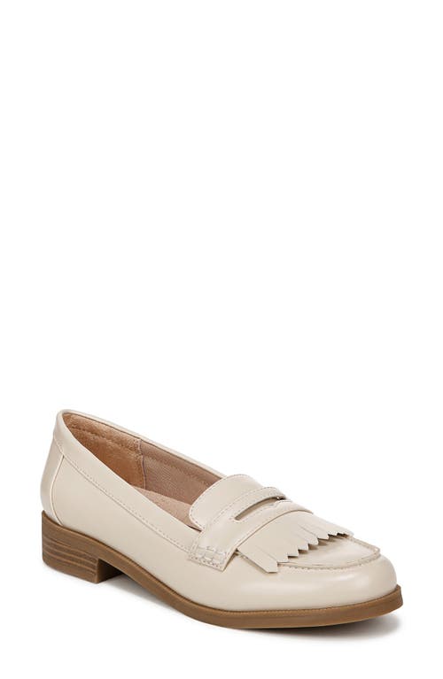 LifeStride Santana Fringe Loafer Cream at Nordstrom,