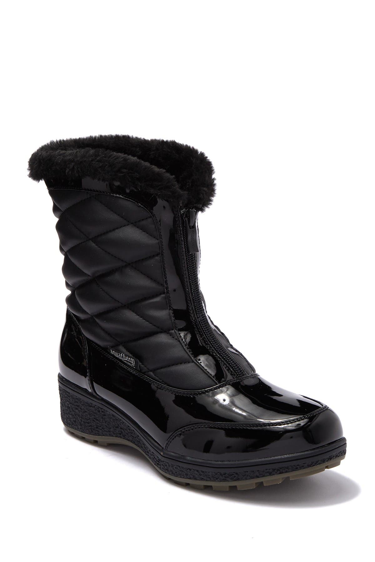 aquatherm by santana canada waterproof faux fur lined boots