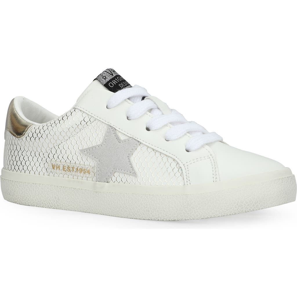 Shop Vintage Havana Kids' Gail Sneaker In White Snake Multi