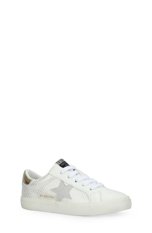 Shop Vintage Havana Kids' Gail Sneaker In White Snake Multi