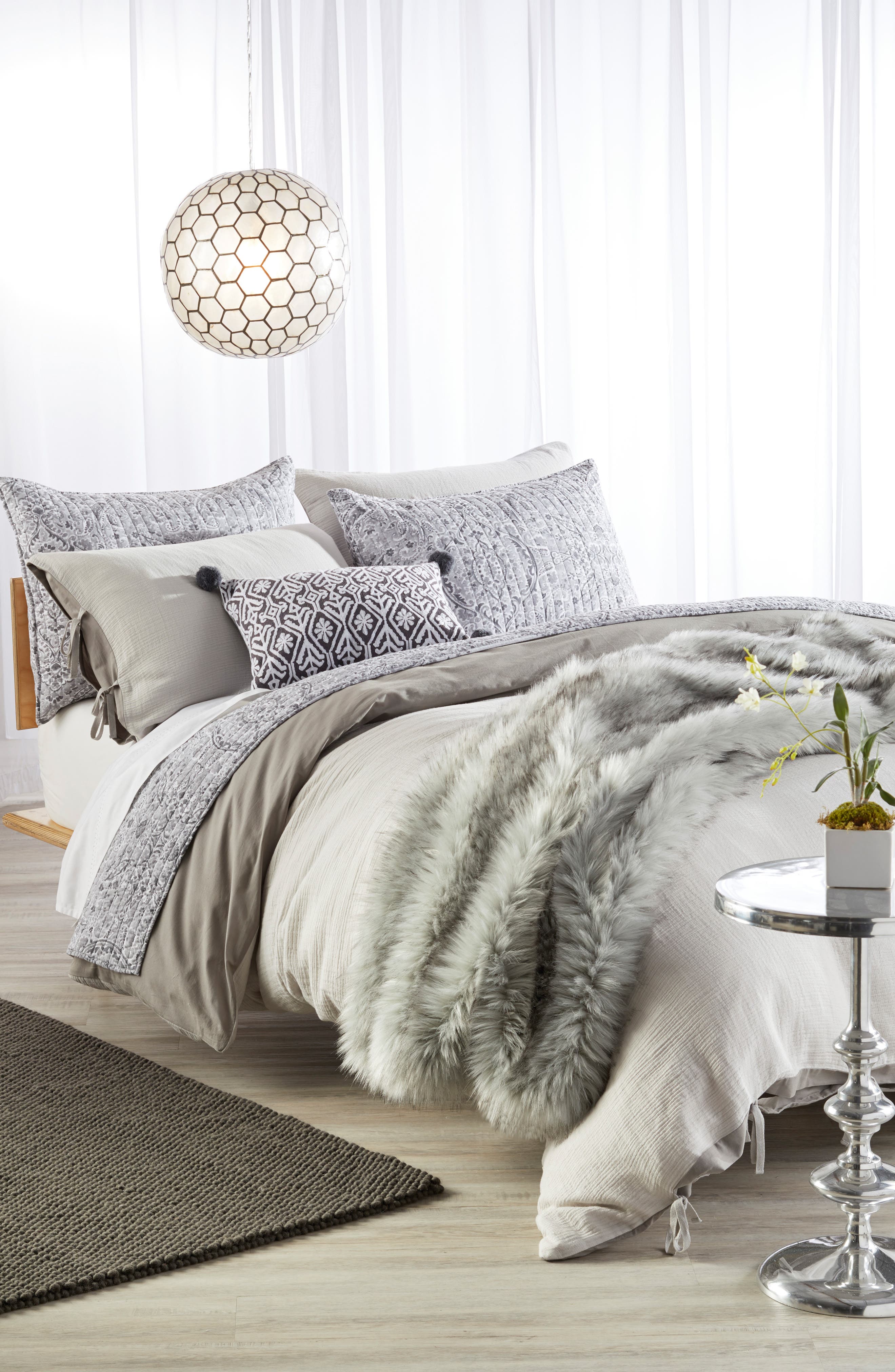 Nordstrom at Home Fox Faux Fur Throw Blanket Nordstrom