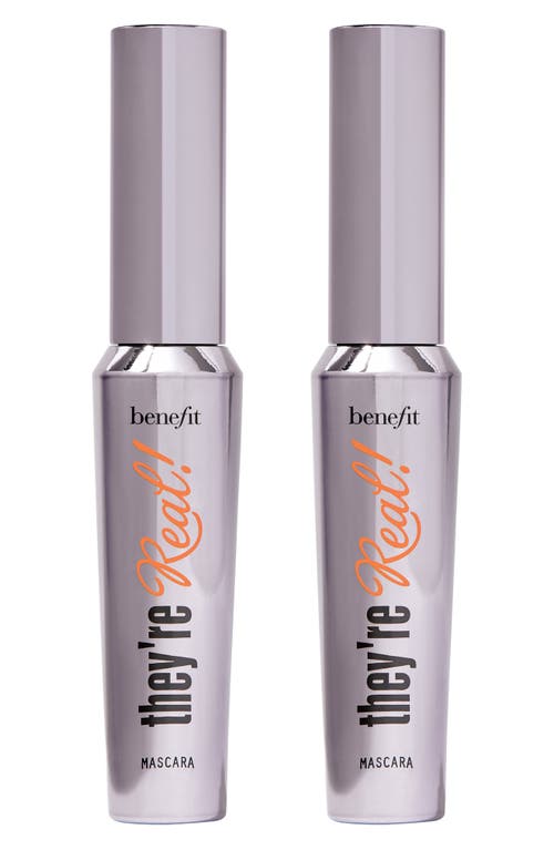 Benefit Cosmetics They're Real! Lengthening & Volumizing Mascara Duo (Nordstrom Exclusive) (Limited Edition) $58 Value in Black 