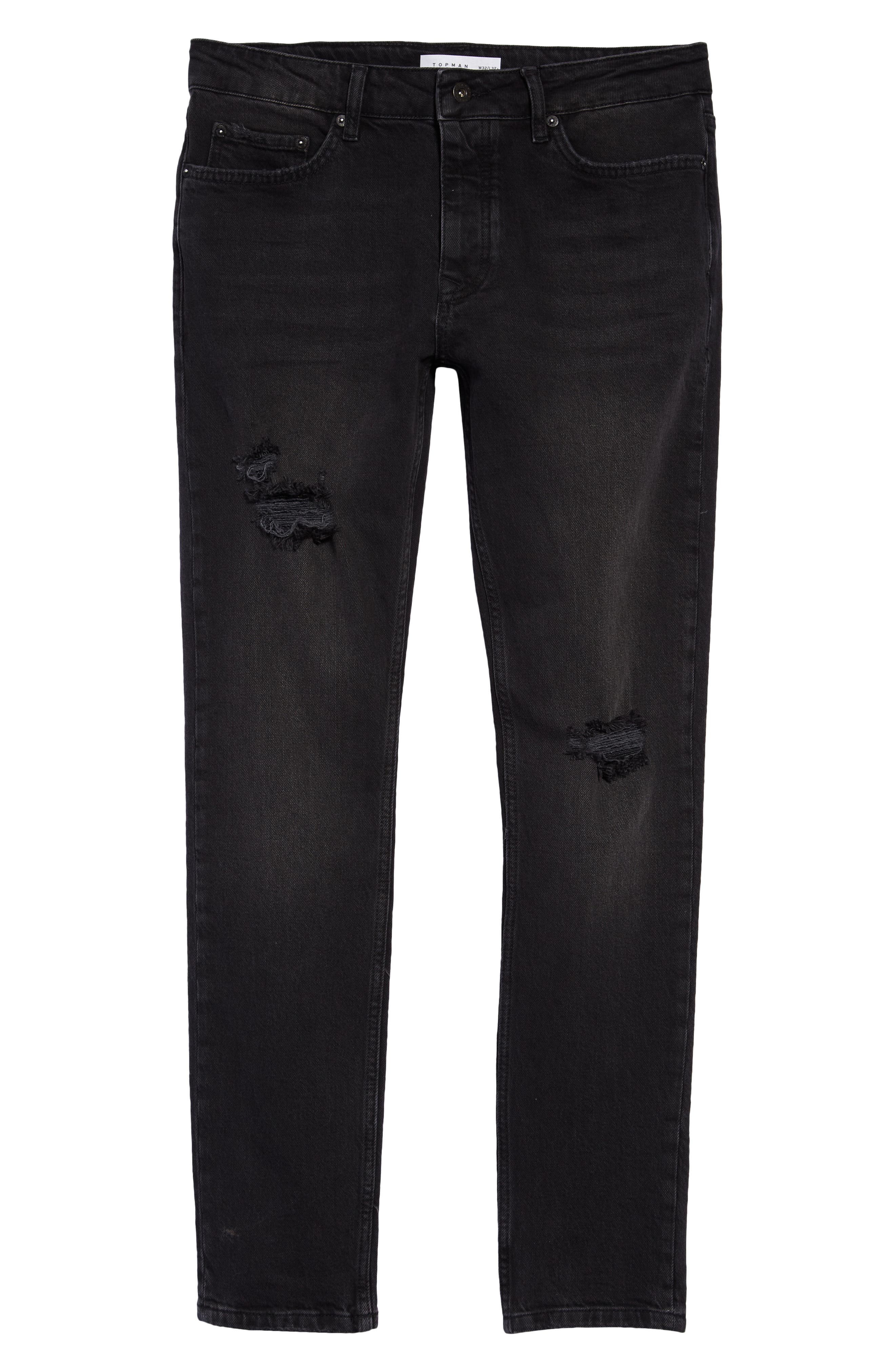 topman washed black jeans