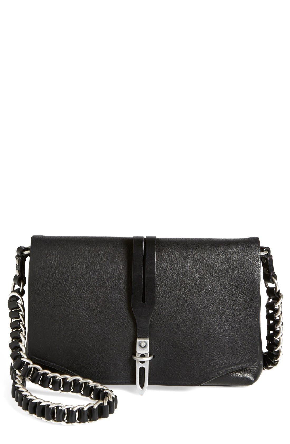 rag & bone 'Mini Enfield' Leather Crossbody Bag Nordstrom